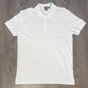 Boss Classic White Polo Shirt